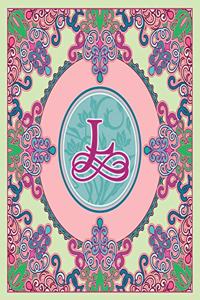 Journal Notebook Initial Letter 