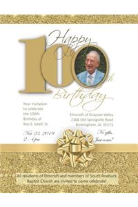 Happy 100th Birthday