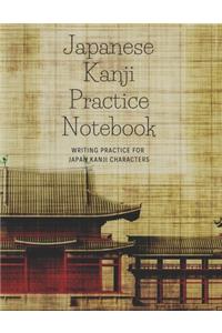 Japanese Kanji Practice Notebook