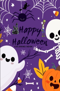 Happy Halloween coloring book