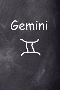 2020 Weekly Planner Gemini Symbol Zodiac Sign Horoscope Chalkboard 134 Pages