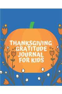 Thanksgiving gratitude journal for kids