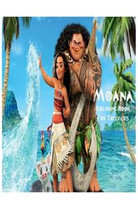 Moana Coloring book for toddlers
