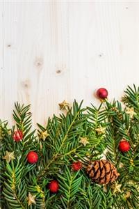 Christmas tree notebook - achieve your goals, perfect 120 lined pages #10