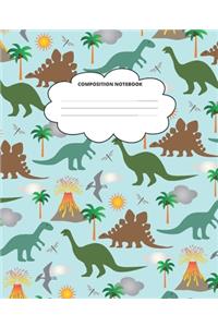 Dinosaur Composition Notebook