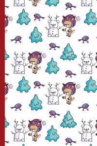 Blank Lined Notebook Journal For Christmas