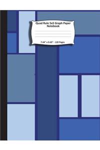 Quad Rule 5x5 Graph Paper Notebook. 7.44