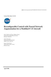 Reconfigurable Control with Neural Network Augmentation for a Modified F-15 Aircraft