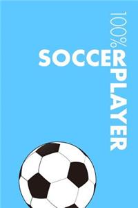 Womens Soccer Player Notebook: Blank Lined Womens Soccer Journal for Player and Coach