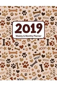 2019 Weekly & Monthly Planner
