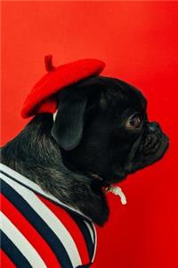 Pug Dot Grid Journal