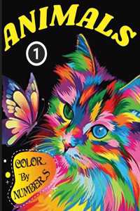 Color by Numbers Animals 1