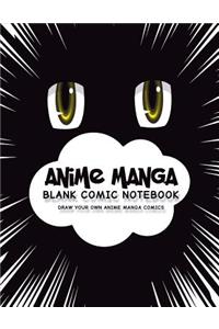 Anime Manga Blank Comic Notebook