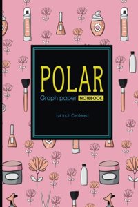 Polar Graph Paper Notebook