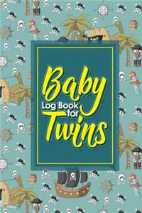 Baby Log Book for Twins