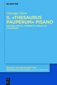 Il «Thesaurus Pauperum» Pisano
