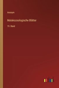 Malakozoologische Blätter