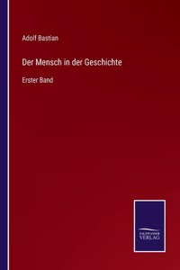Der Mensch in der Geschichte