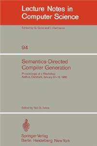 Semantics-Directed Compiler Generation