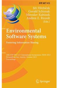 Environmental Software Systems. Fostering Information Sharing