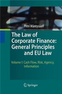 Law of Corporate Finance: General Principles and Eu Law