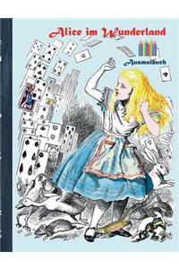 Alice im Wunderland (Ausmalbuch)