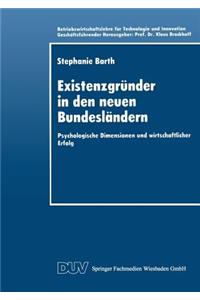 Existenzgründer in Den Neuen Bundesländern