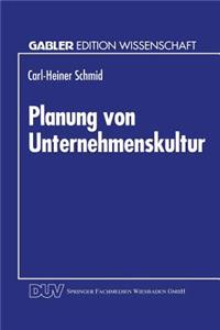 Planung Von Unternehmenskultur