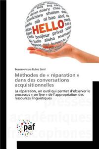 Méthodes de Réparation Dans Des Conversations Acquisitionnelles