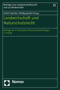 Landwirtschaft Und Naturschutzrecht