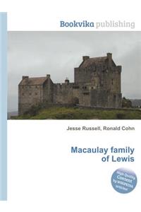 Macaulay Family of Lewis