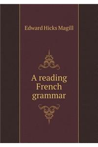 A reading French grammar