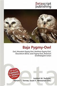 Baja Pygmy-Owl