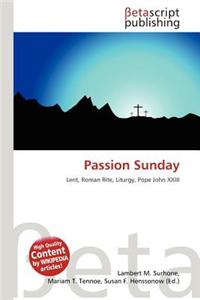 Passion Sunday