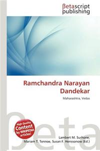 Ramchandra Narayan Dandekar