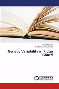 Genetic Variability in Ridge Gourd