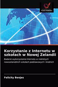 Korzystanie z Internetu w szkolach w Nowej Zelandii