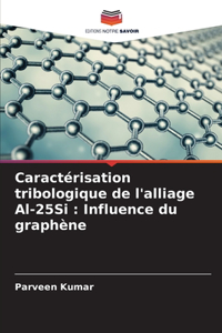 Caractérisation tribologique de l'alliage Al-25Si