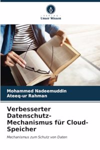 Verbesserter Datenschutz-Mechanismus für Cloud-Speicher