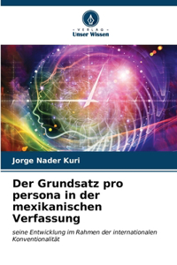 Der Grundsatz pro persona in der mexikanischen Verfassung