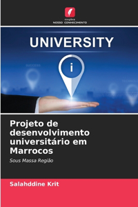 Projeto de desenvolvimento universitário em Marrocos