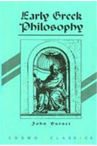 Early Greek Philosophy
