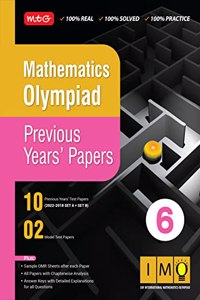 MTG Mathematics (IMO) Olympiad Previous Years Papers with Mock Test Papers Class 6 - Sample OMR Sheet with Chapterwise Analysis | SOF Olympiad Books For 2023-24 Exam MTG Editorial Board