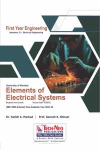 Elements of Electrical Systems For MU Sem 2 Electrical (Course Code : PCC017)