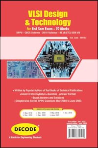 VLSI Design and Technology for SPPU 19 Course (BE - SEM VII - E&Tc - 404182) - END SEM (Decode)