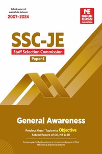 SSC-JE: General Awareness 2025 Previous Year Objective Solved Papers