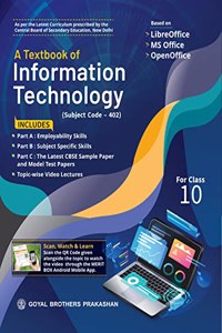 Concepts in Information Technology for Class X (Based on Libre) (Code 402)