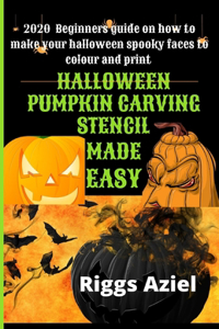 Halloween Pumpkin Carving Stencil Made Easy