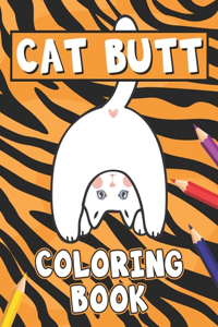 Cat Butt Coloring Book