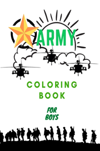 Army Coloring Book For Boys